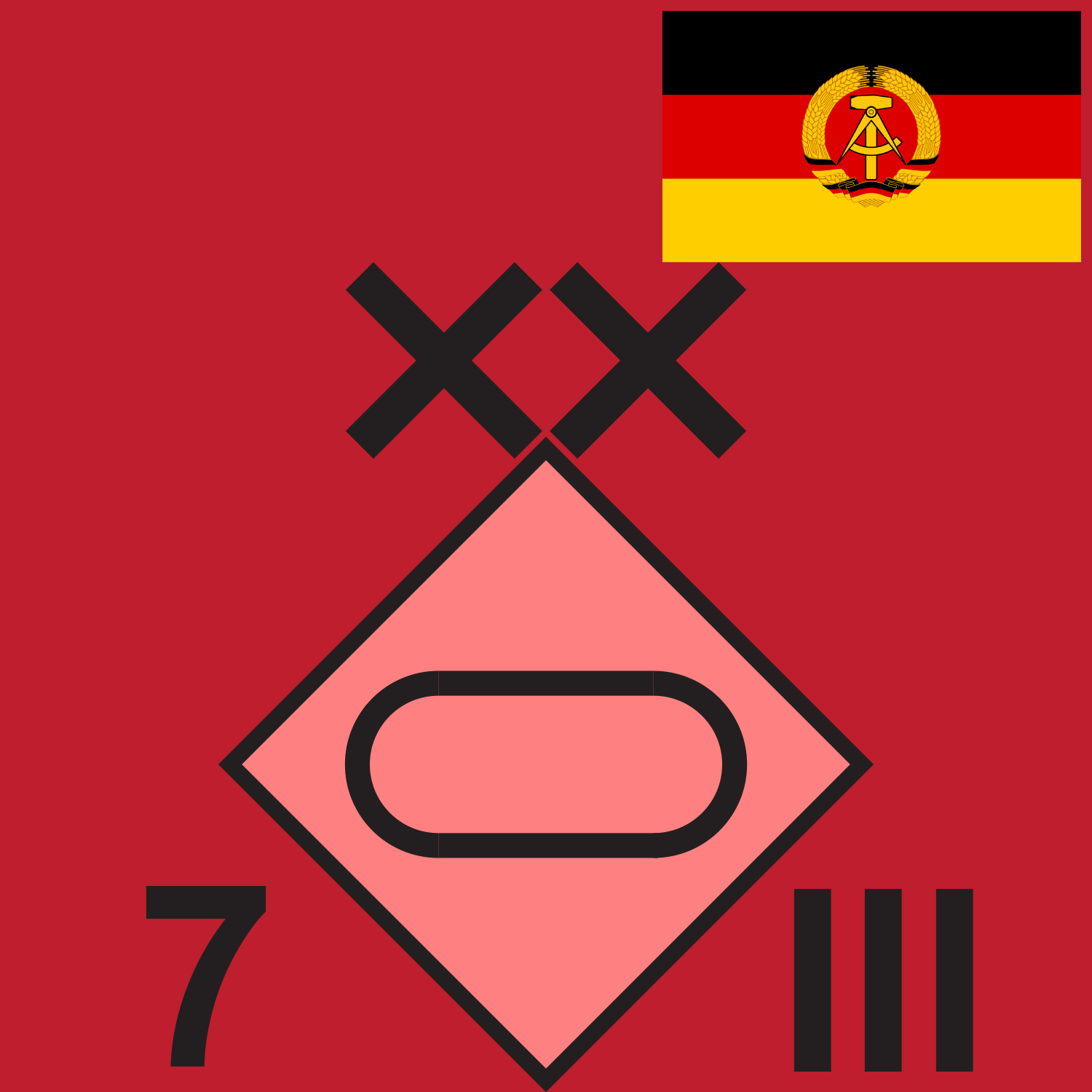 RED GDR 7 TD 1989